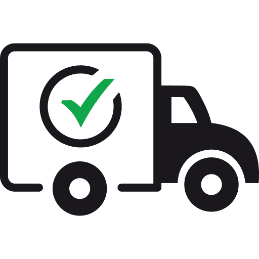 truck delivered icon